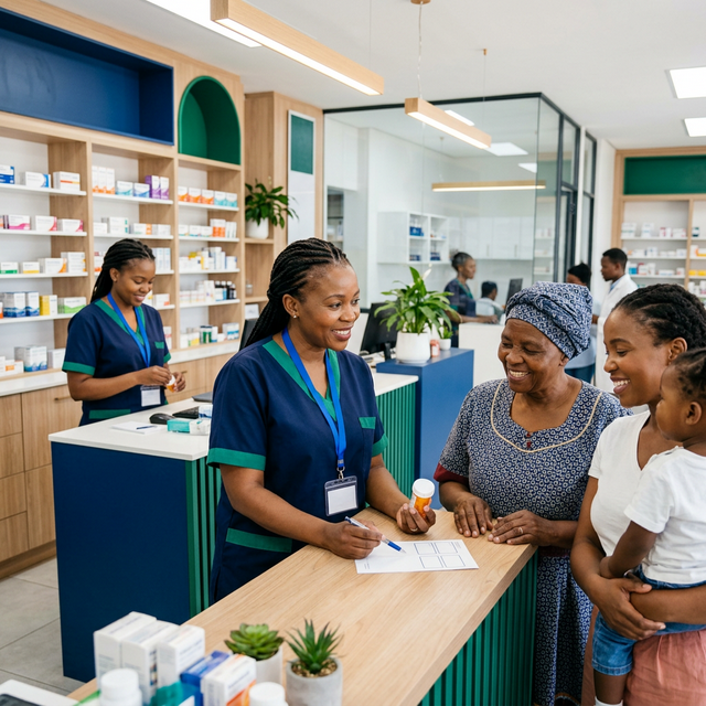Friendly pharmacists at Ezaplaza Medi Pharmacy